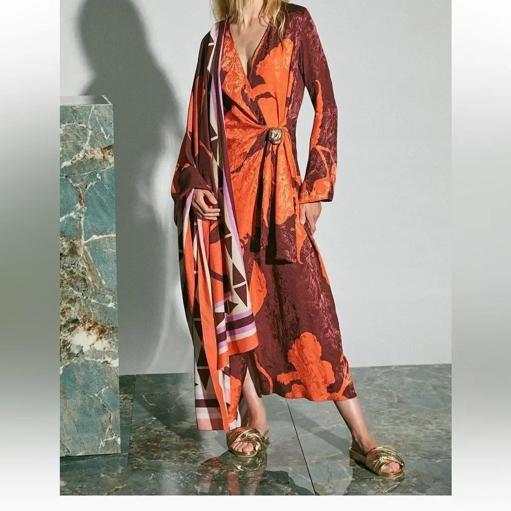Johanna Ortiz's jacquard Sanctuary For Dream wrap dress flaunts $1750